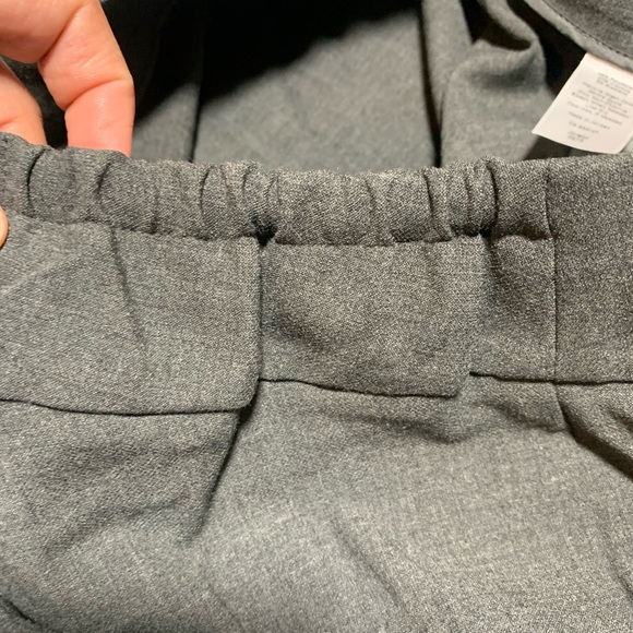 NWT Talbots Signature ankle Gray Dress Pants. Petites. Size 14WP. - Picture 8 of 11